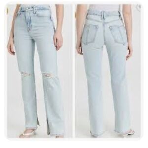 Good American NWT Good Boy Distressed jeans